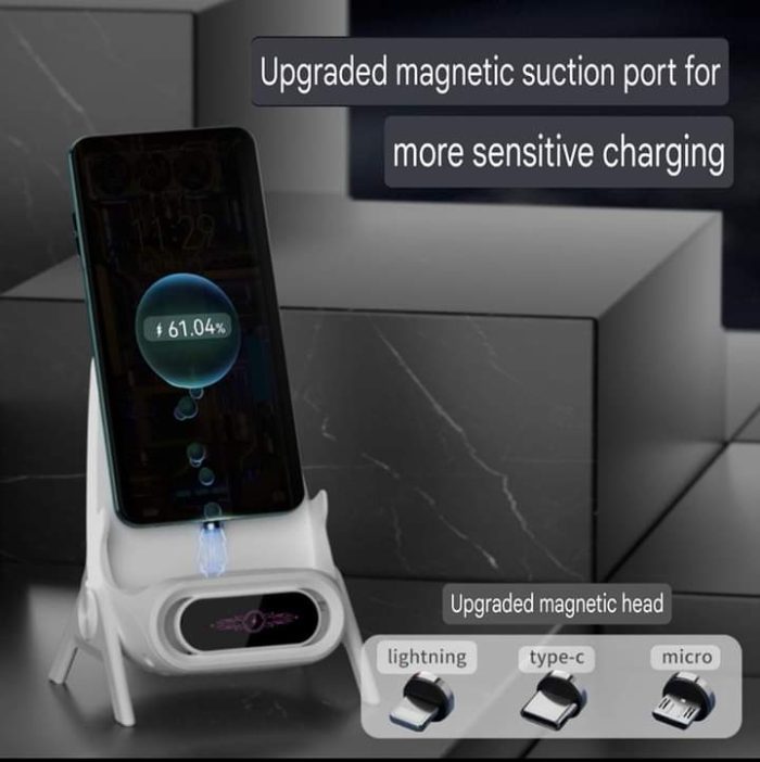 Wireless Charging Stand with Four-Legged Stability - Image 6