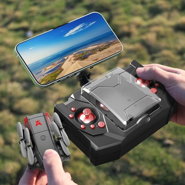 Mini Foldable Quadcopter Drone with Camera - Image 5