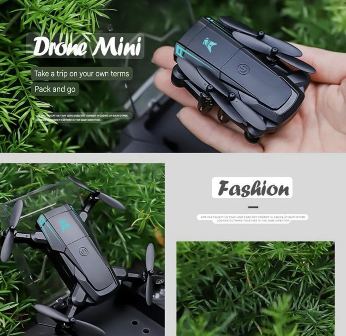 Mini Foldable Quadcopter Drone with Camera - Image 10