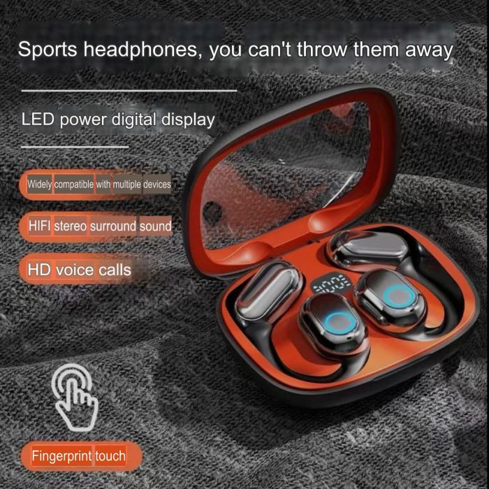 Wireless Sports Headphones with LED Digital Display - Image 5