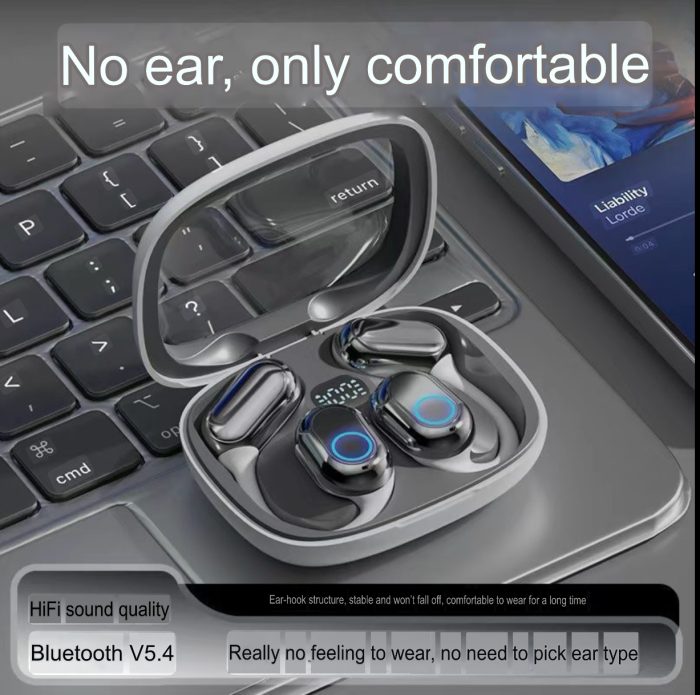 Wireless Sports Headphones with LED Digital Display - Image 4