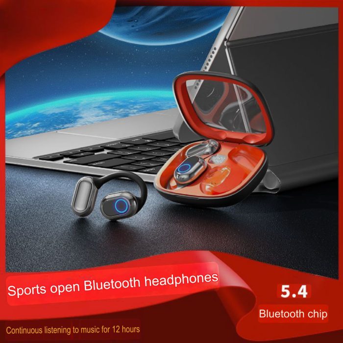Wireless Sports Headphones with LED Digital Display - Image 2